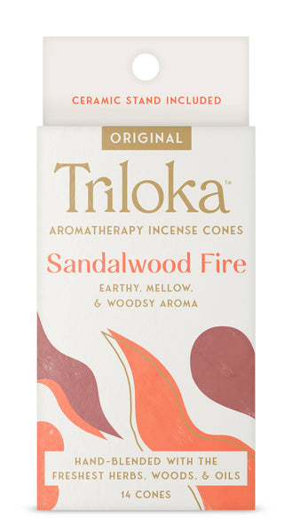 Triloka Sandalwood Fire Cones