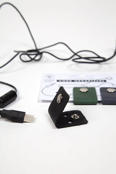 Leather Cord Organizers