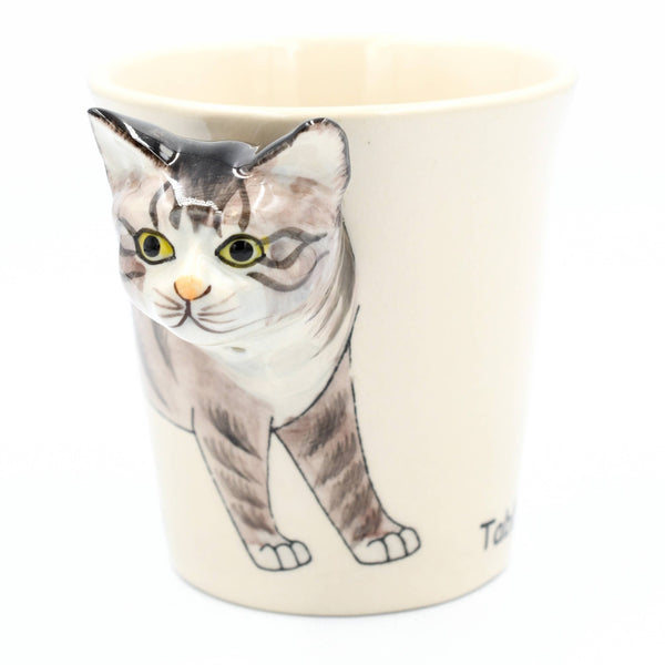 Tabby cat mug 10 oz