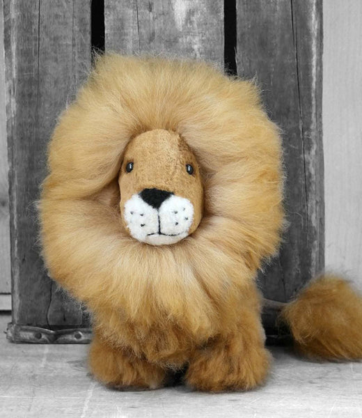Alpaca Stuffed Animal - Small Lion