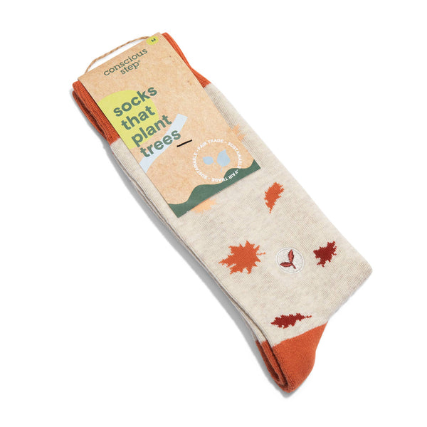 Socks that Plant Trees - Fall Leaves/ Small