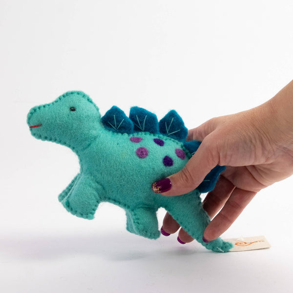 Toys - Dinosaur - Baby Blue - Stegosaurus