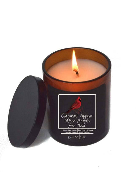 Cardinals Appear - Sympathy Gift Candle - Soy Wax Candles