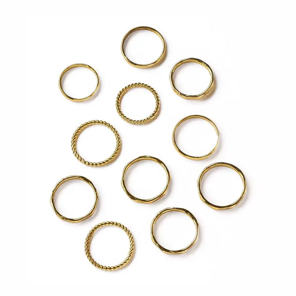 Dherea Assorted Stackable Rings