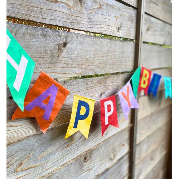 Happy Birthday Paper Pennant