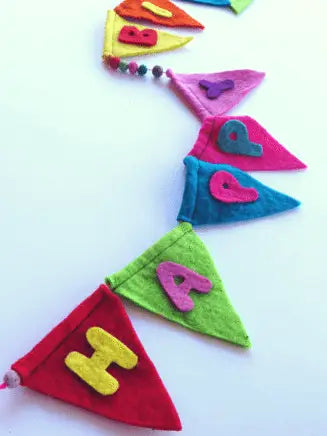 happy Birthday Pennant Banner