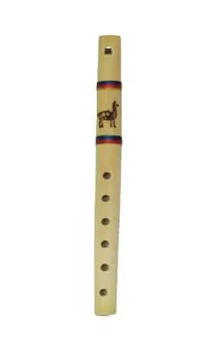 Small Colored Bamboo Flute