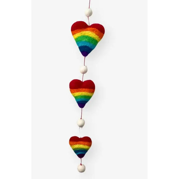 Vertical Heart Garland