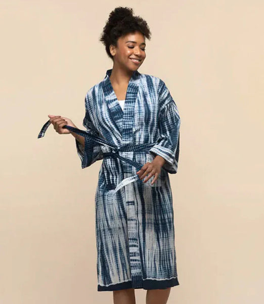 Shibori Robe