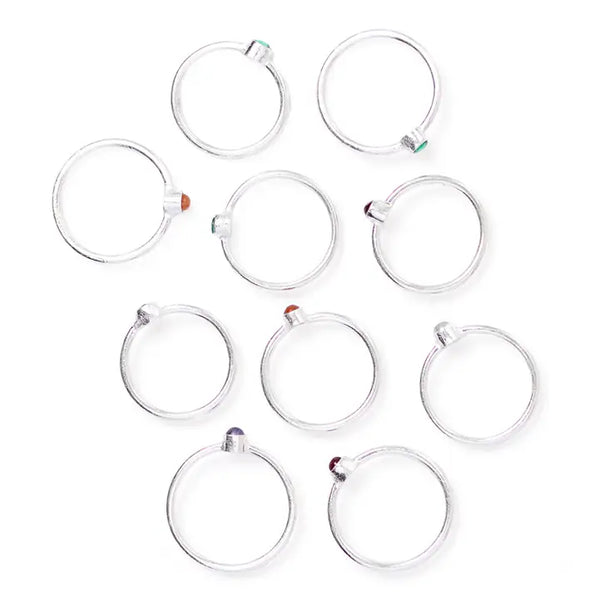 Dherea Assorted Stackable Rings