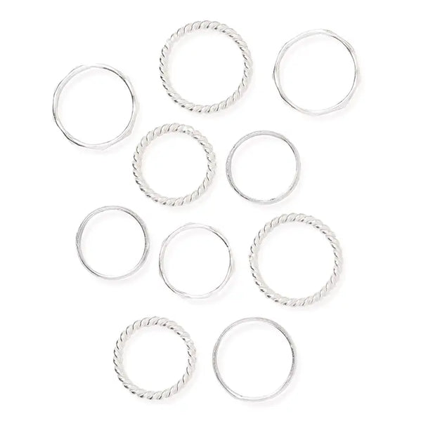 Dherea Assorted Stackable Rings