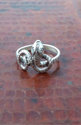 Snake Ring - Sterling