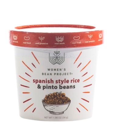 Cup of Soup--Instant Spanish Rice with Pinto Beans