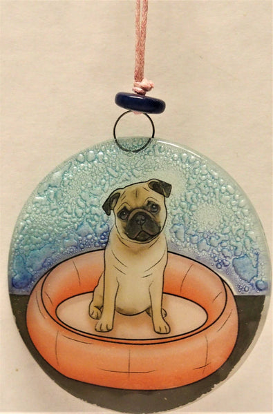 Pug Dog Ornament