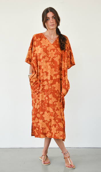 Kaftan Dress | Passion Flower Spice