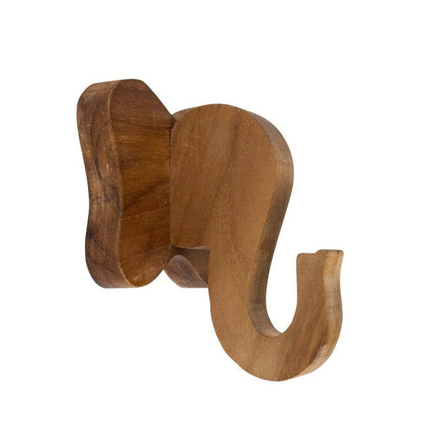 Wooden Elephant Wall Hook *