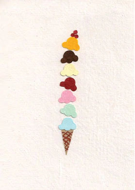 Ice Cream Cone Card
