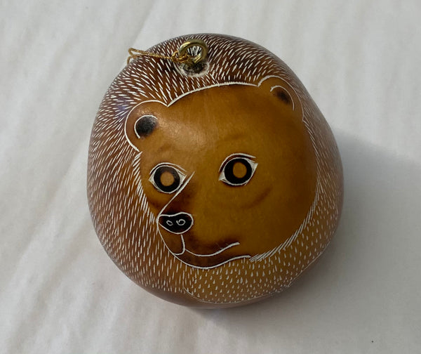 Bear Gourd Ornament