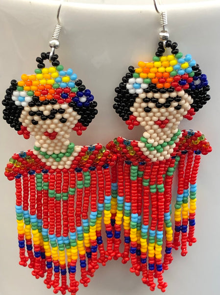 Beaded Frida Earrings