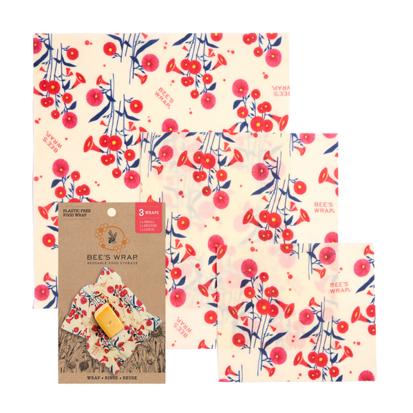 Bee's Wrap - New! Assorted 3 Pack - Full Bloom