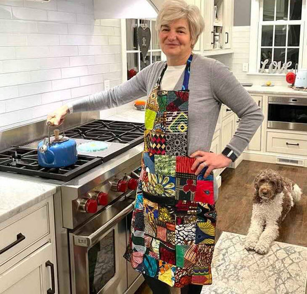 Kitenge Apron- patchwork