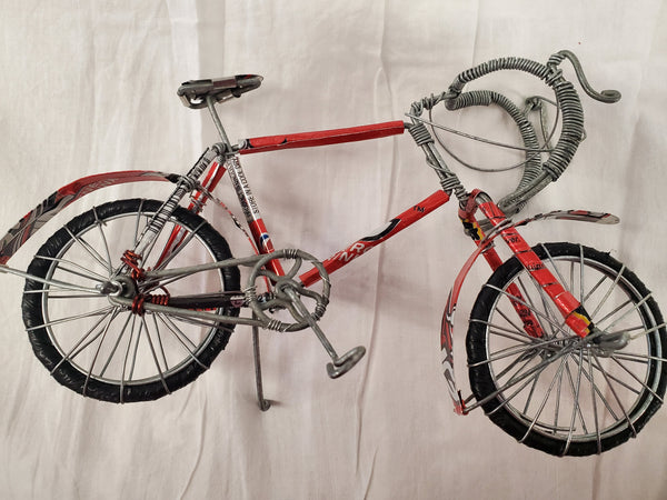 Recycled Wire & Tin Bicycle