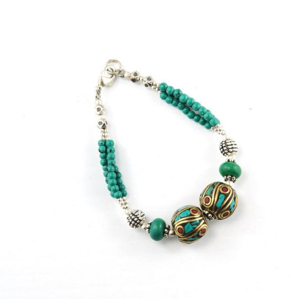 Kailash Turquoise Tibetan Bracelet