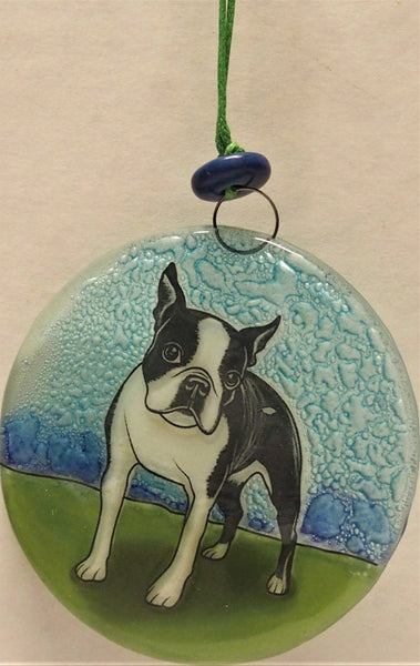 Boston Terrier Dog Ornament