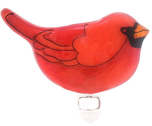 Cardinal Back Yard Bird Nightlight