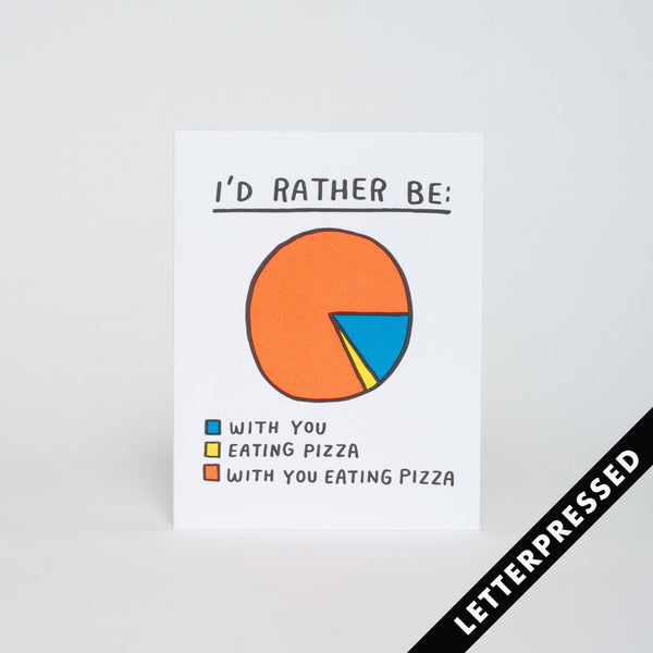 I'd Rather Be Pie Chart