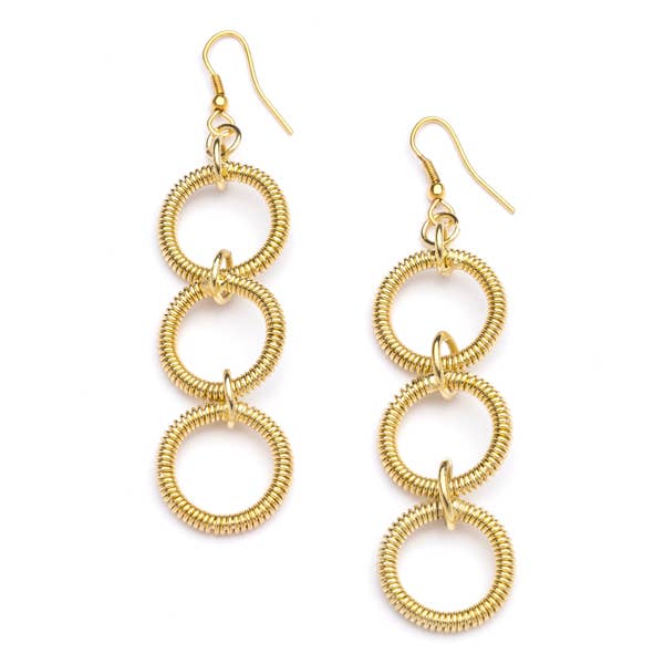 Gold Rings Earrings