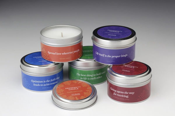 4oz Travel Tin Candles- Holiday Scents