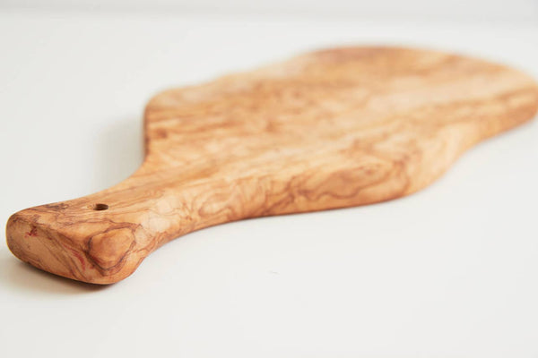 Italian Olivewood Charcuterie and Cheese Paddle Board
