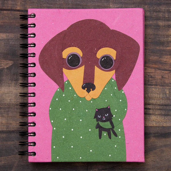 Large Notebook Danny the Dachshund