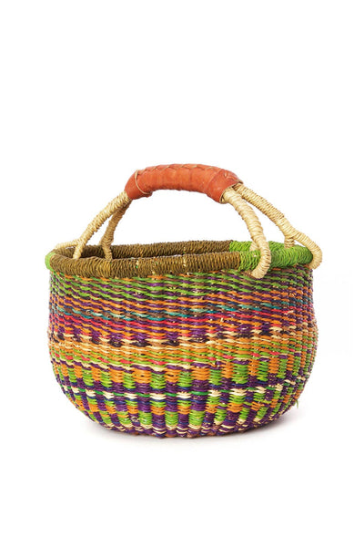 Baby Ghanaian Bolga Basket - Assorted Colors
