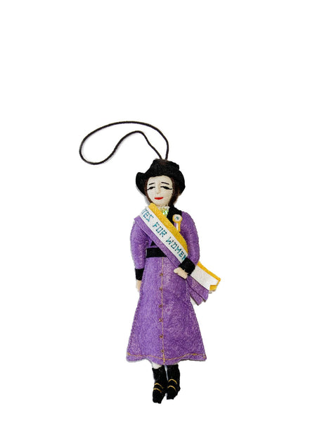 Suffragette-Purple Dress Ornament