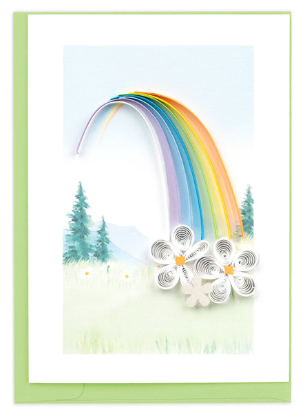 Rainbow Gift Enclosure Mini Card