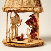 Banana Fiber Xmas Hut