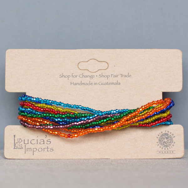Rainbow 12 Strand Bracelet