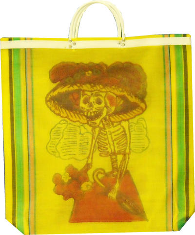 Katrina Day of the Dead Large Tote Bag Market Sack