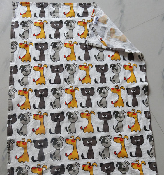 Cat & Dog Tea Towel