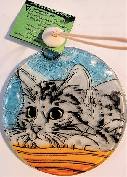 Cat Ornament / suncatcher