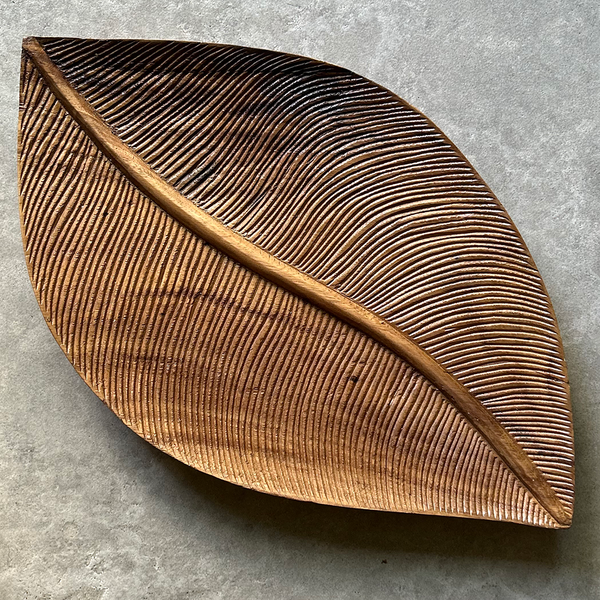 Wooden Leaf Tray