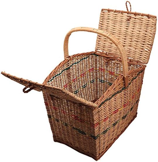 Double Lid Picnic Basket