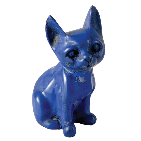 Blue Cat Statue
