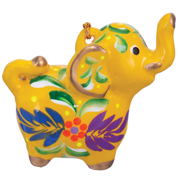 Ceramic Elephant Ornament
