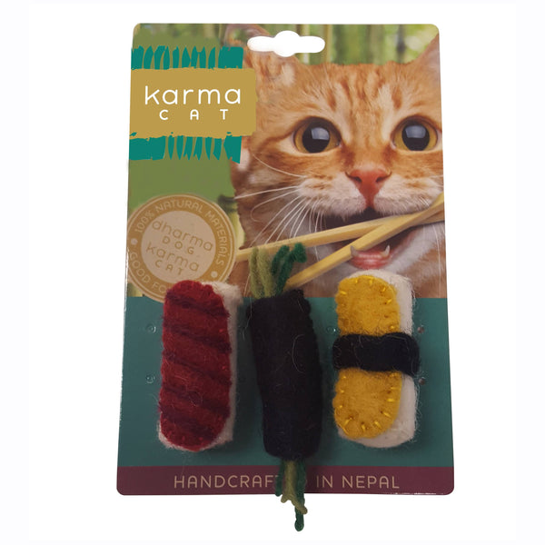 Sushi Wool Cat Toys