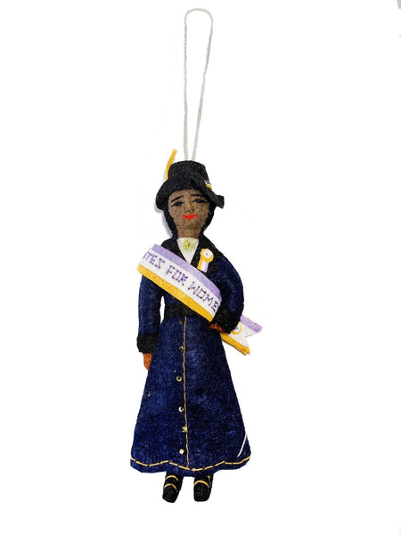 Suffragette-Blue Dress Ornament