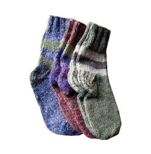 Handknit Wool/Hemp Socks