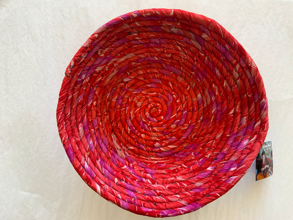 10” Coiled Sari Bowl